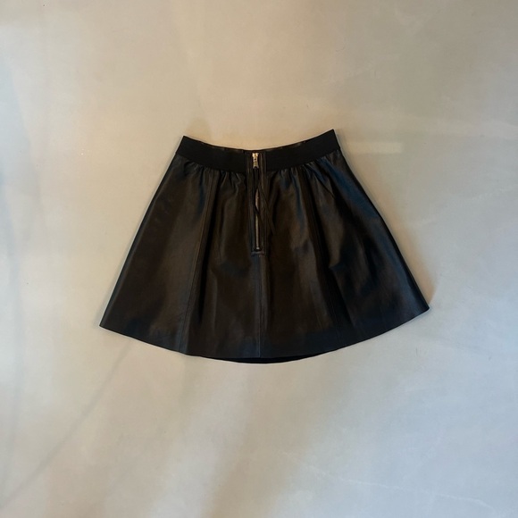 Y.A.S Black Faux Leather Skirt - Picture 12 of 15